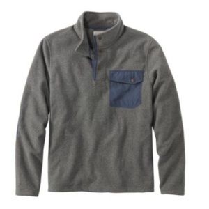 Men's L.l. Bean Allagash Fleece Henley